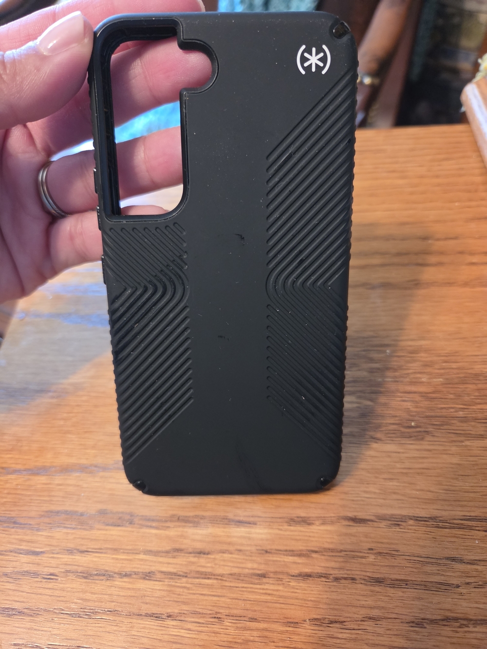 Samsung Galaxy S22 Speck Black Rugged Protective Phone Case